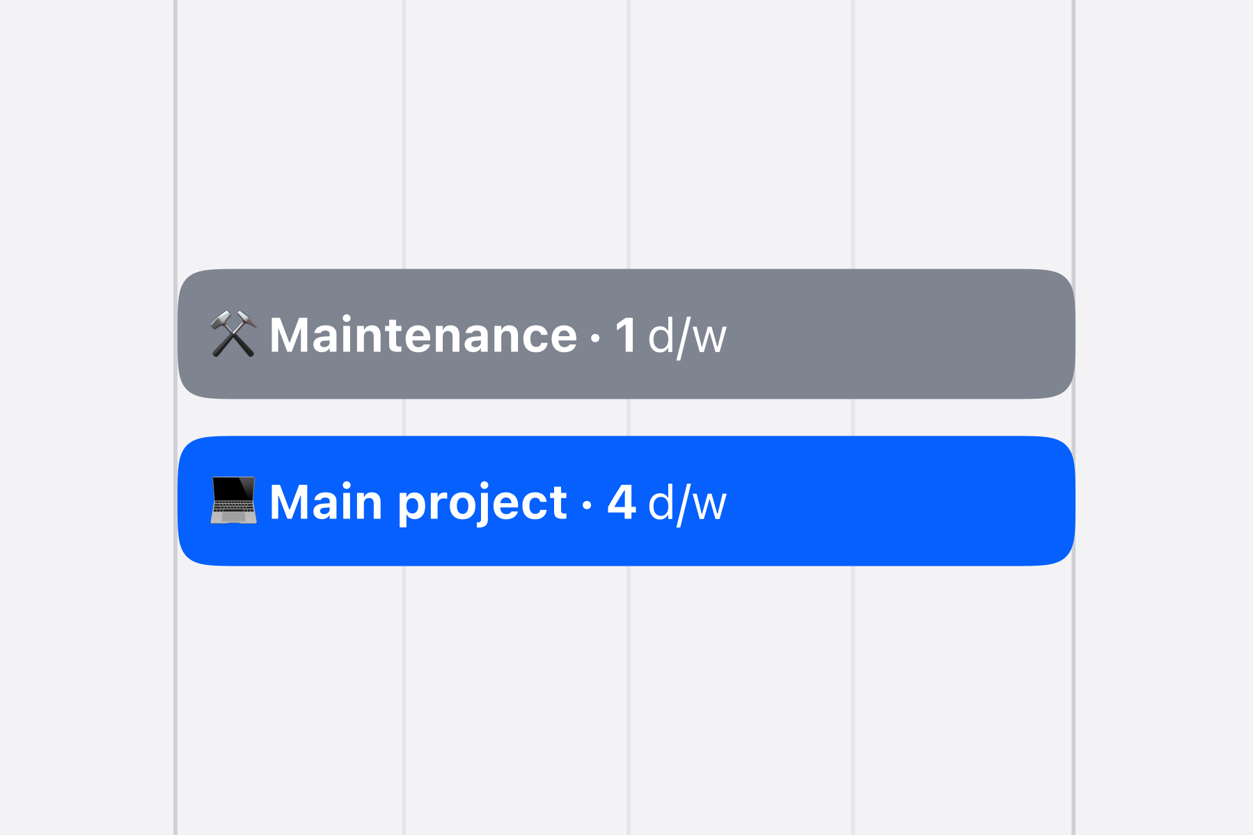 Make time for maintenance